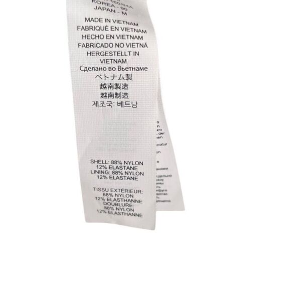 New Balance x J.Crew Womens 0683 Highneck Sports Bra S Navy Blue Preppy Pilates - Picture 6 of 7